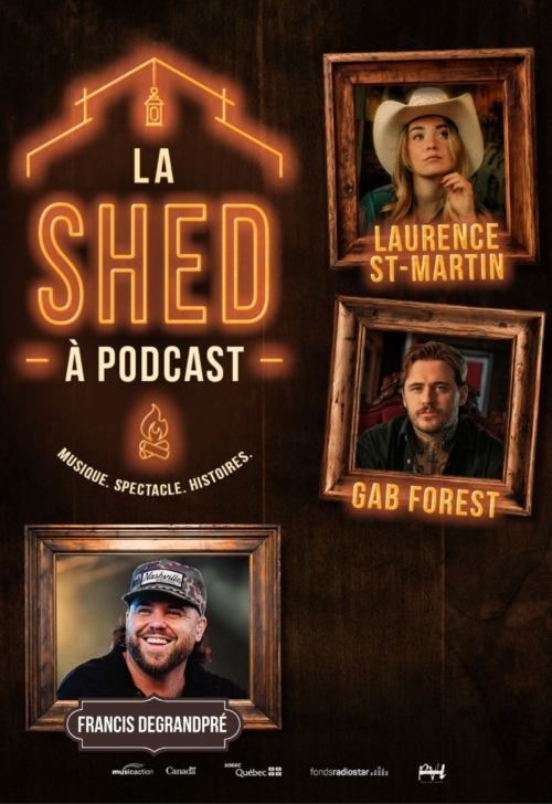 La shed à podcast